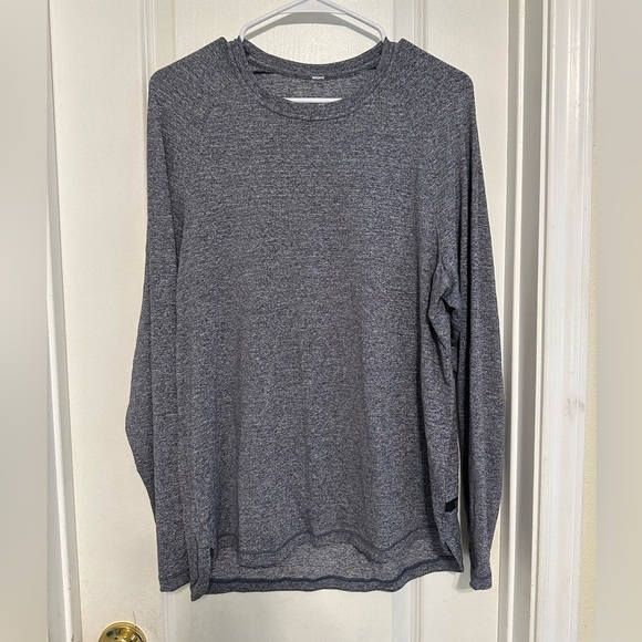 Men's Gray Long Sleeve Shirt - Picture 1 of 2